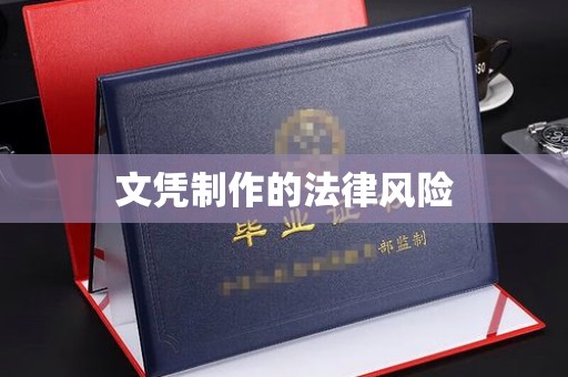 新河文凭制作的法律风险